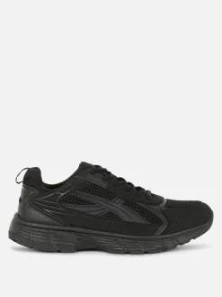 Sneakers|Primark Sportliche Sneaker Mit Mehreren Einsätzen Schwarz