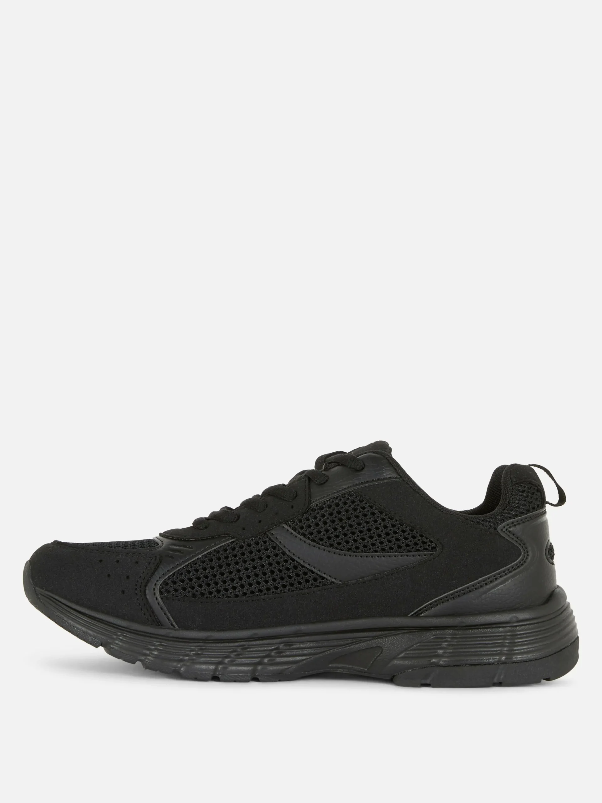 Sneakers|Primark Sportliche Sneaker Mit Mehreren Einsätzen Schwarz
