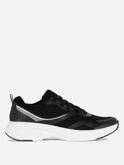 Sneakers|Primark Sportliche Sneaker Mit Schnürsenkeln Schwarz/Weiß