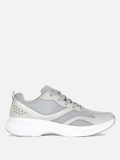 Sneakers|Primark Sportliche Sneaker Mit Schnürsenkeln Grau