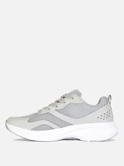 Sneakers|Primark Sportliche Sneaker Mit Schnürsenkeln Grau