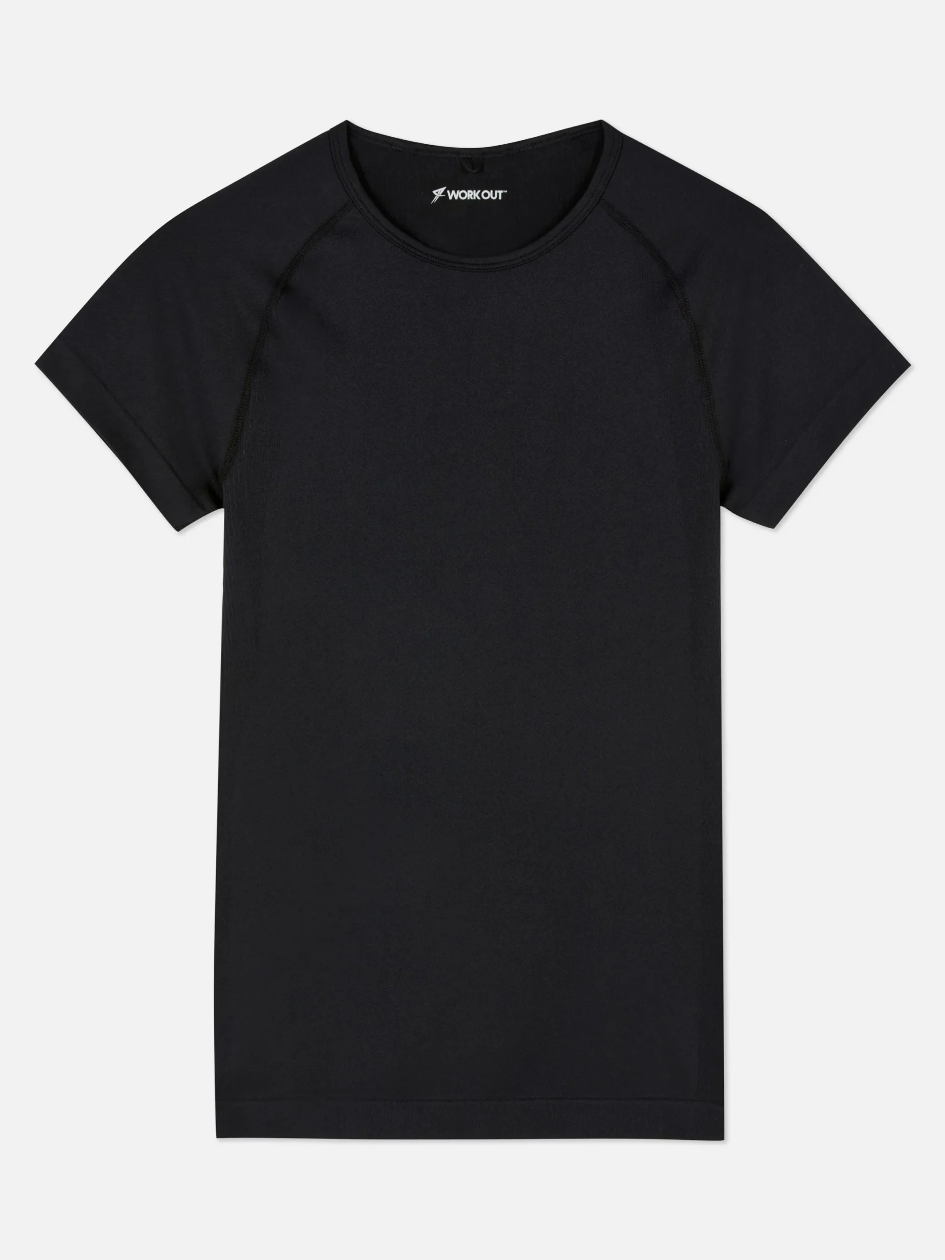 Fitnesskleidung Und Activewear|Primark Sportliches Performance-T-Shirt Schwarz