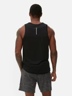 Sportbekleidung|Tops Und T-Shirts|Primark Sportliches Tanktop Mit Rundhalsausschnitt Schwarz