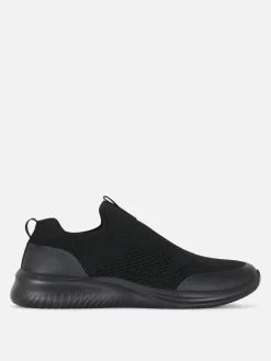 Sneakers|Sportbekleidung|Primark Sportschuhe Zum Hineinschlüpfen Schwarz