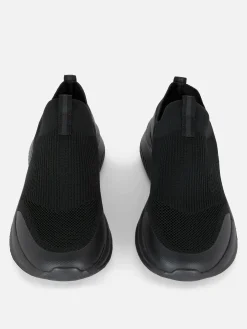 Sneakers|Sportbekleidung|Primark Sportschuhe Zum Hineinschlüpfen Schwarz