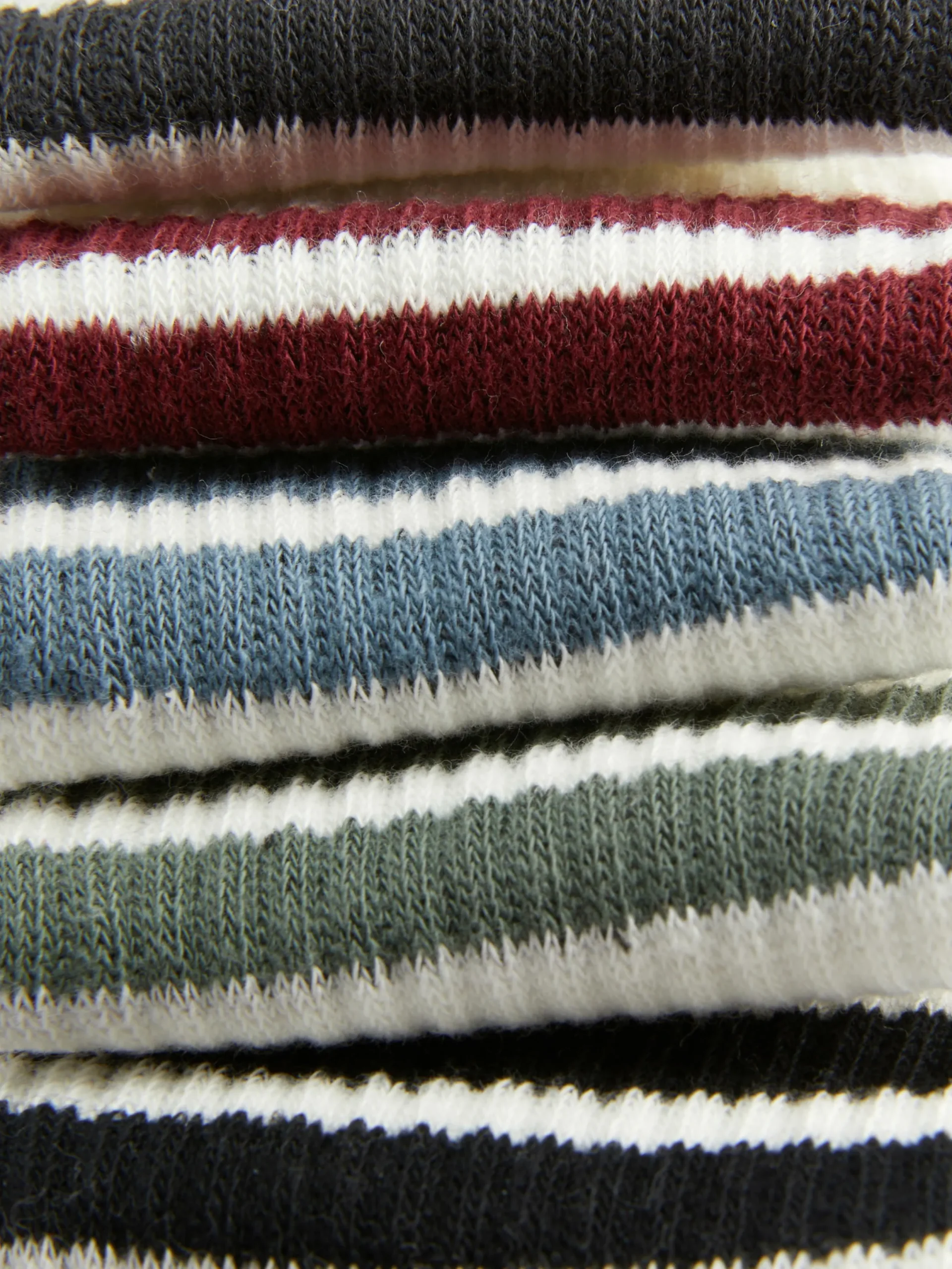 Socken|Primark Sportsöckchen Mit Streifen, 5er-Pack Ecrufarben