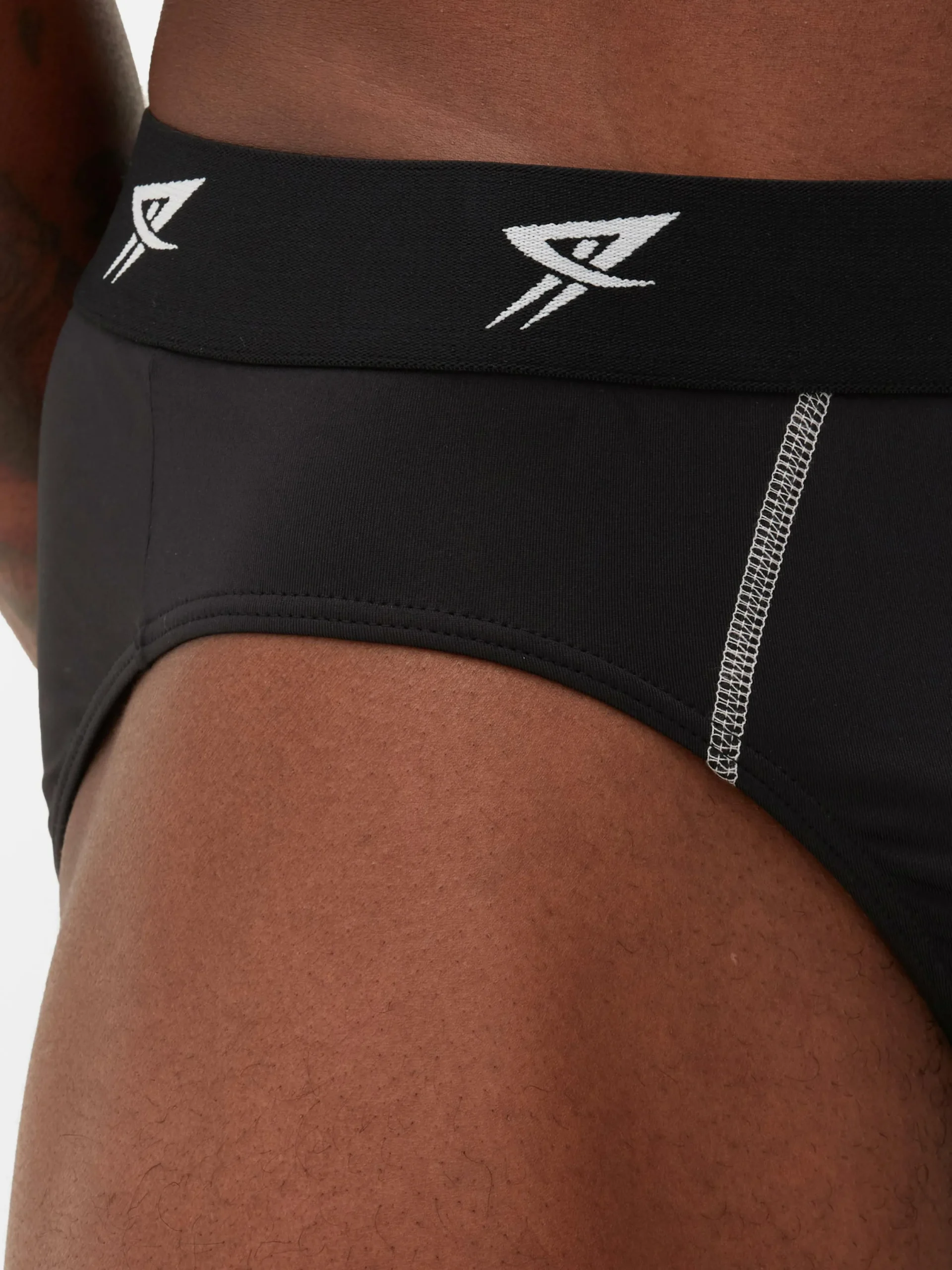 Sportbekleidung|Primark Sportslips, 3er-Pack Schwarz/Weiß