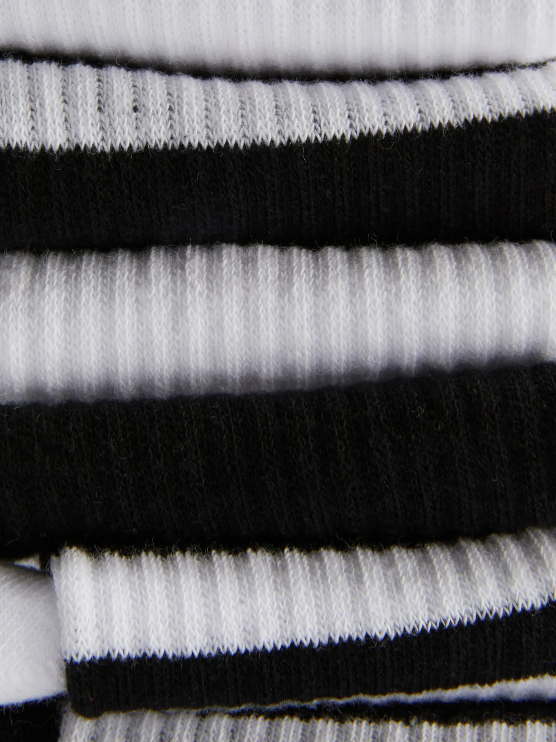 Socken|Primark Sport-Socken, 5er-Pack Schwarz/Weiß