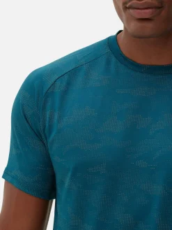 Sportbekleidung|Tops Und T-Shirts|Primark Sport-T-Shirt Mit Rundhalsausschnitt Blaugrün