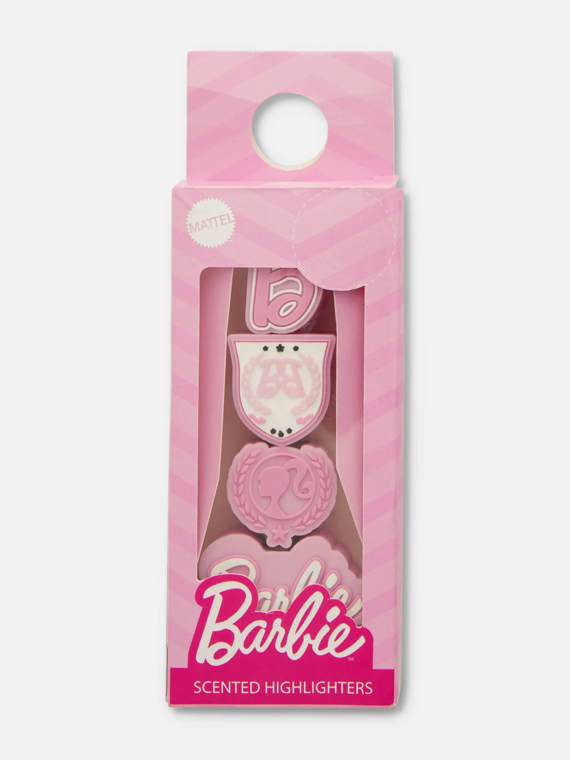 Buntstifte|Primark Stapelbare, Duftende „Barbie“ Highlighter, 4er-Pack Rosa