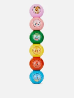 Buntstifte|Primark Stapelbare „Pokémon“ Textmarker, 6er-Pack Gelb