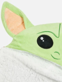 Decken Und Überwurfe|Primark „Star Wars Baby Yoda“ Überwurf Mit Kapuze Braun