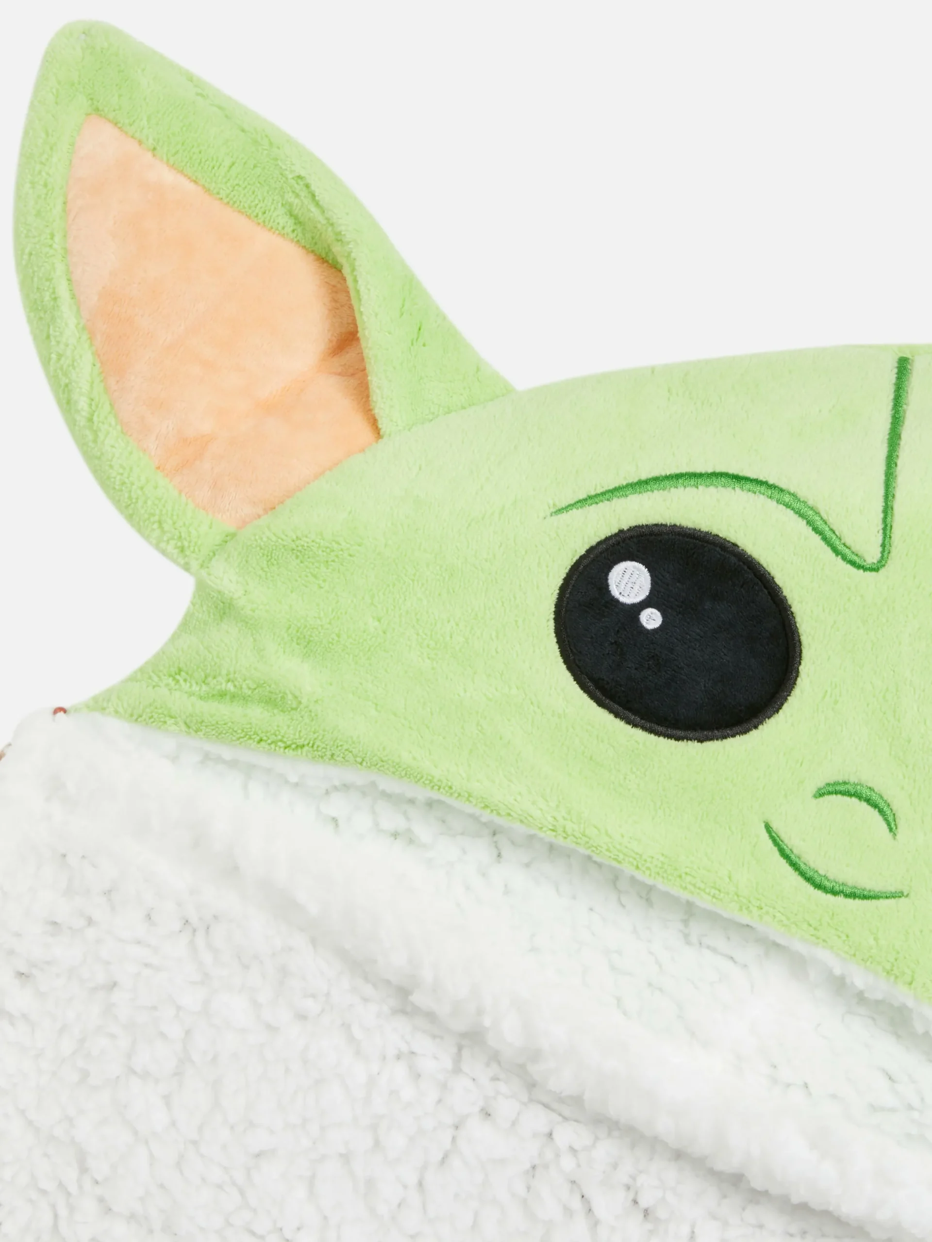 Decken Und Überwurfe|Primark „Star Wars Baby Yoda“ Überwurf Mit Kapuze Braun