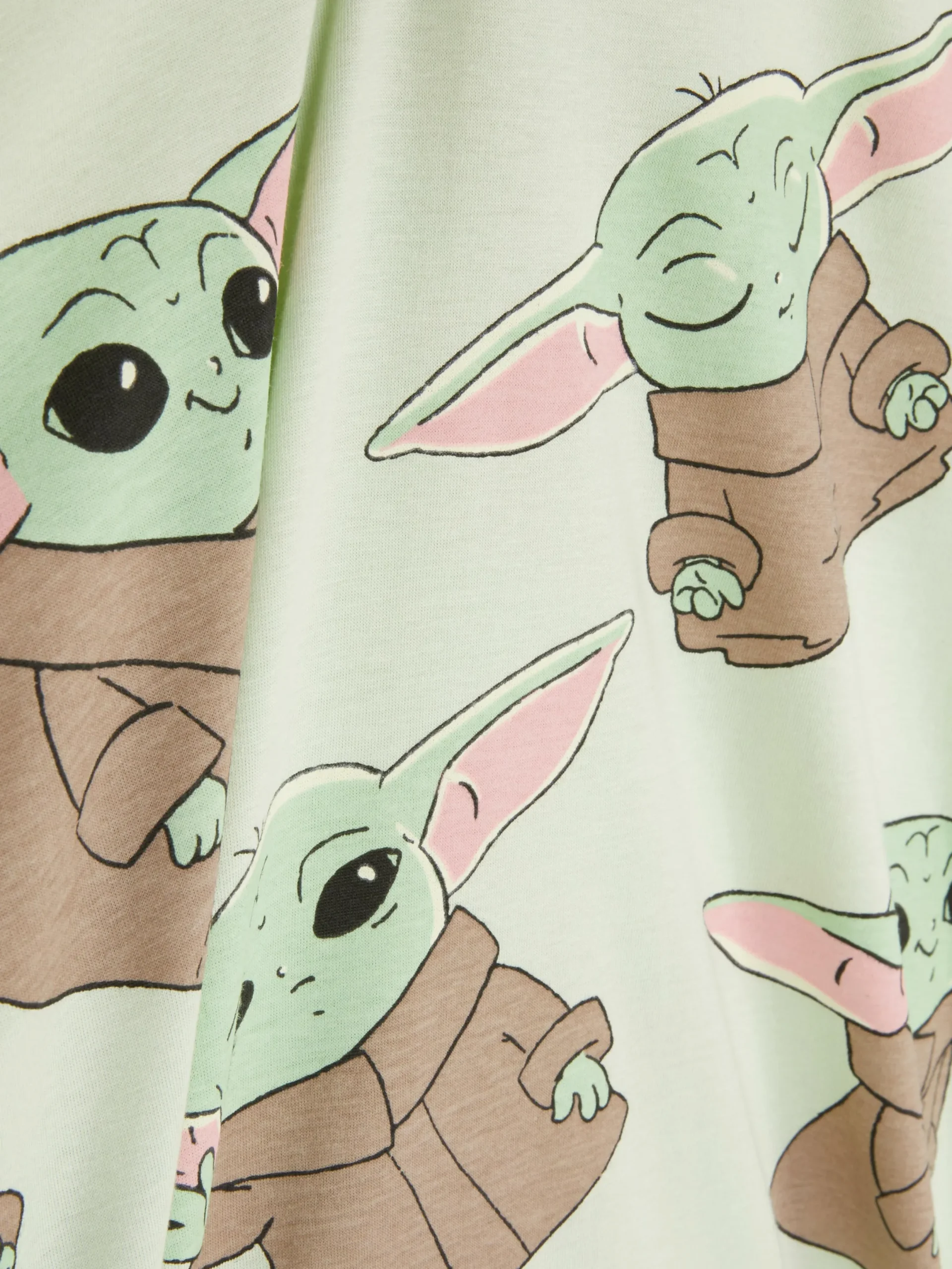 Schlafshirts Und Nachthemden|Primark „Star Wars Baby Yoda“ Nachthemd Grün