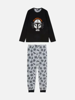 Schlafanzüge Und Nachtwäsche|Primark „Star Wars: The Mandalorian“ Schlafanzug Schwarz