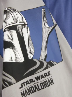 Schlafanzüge Und Nachtwäsche|Primark „Star Wars: The Mandalorian“ Schlafanzug Grau