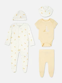Sets Und Outfits|Primark Starterset Mit Entenmuster, 5-teilig Gelb