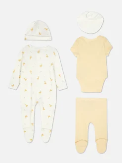 Sets Und Outfits|Primark Starterset Mit Entenmuster, 5-teilig Gelb