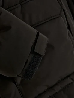 Jacken Und Mäntel|Primark Steppparka Mit Kapuze Schwarz