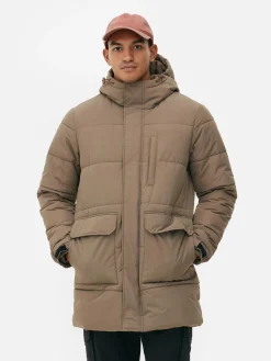 Jacken Und Mäntel|Primark Steppparka Mit Kapuze Taupefarben