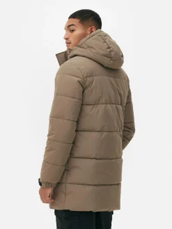 Jacken Und Mäntel|Primark Steppparka Mit Kapuze Taupefarben
