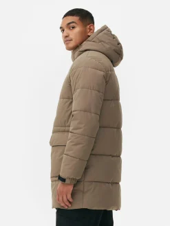 Jacken Und Mäntel|Primark Steppparka Mit Kapuze Taupefarben