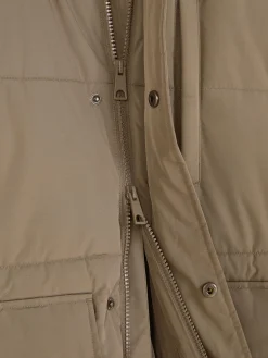 Jacken Und Mäntel|Primark Steppparka Mit Kapuze Taupefarben