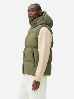 Jacken Und Mäntel|Primark Steppweste Mit Kapuze Grün