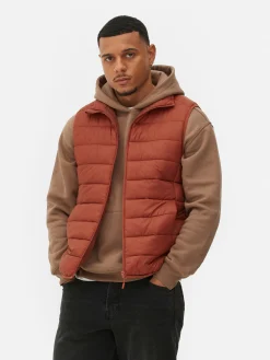 Jacken Und Mäntel|Primark Steppweste Mit Reißverschluss Dunkelorange