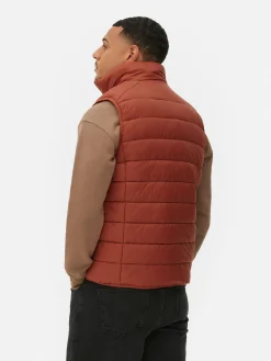 Jacken Und Mäntel|Primark Steppweste Mit Reißverschluss Dunkelorange