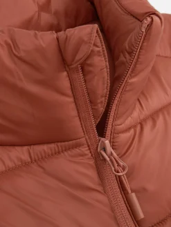 Jacken Und Mäntel|Primark Steppweste Mit Reißverschluss Dunkelorange