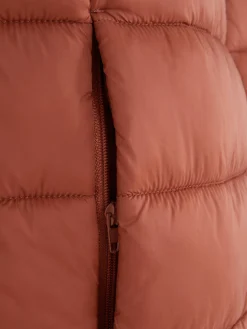 Jacken Und Mäntel|Primark Steppweste Mit Reißverschluss Dunkelorange
