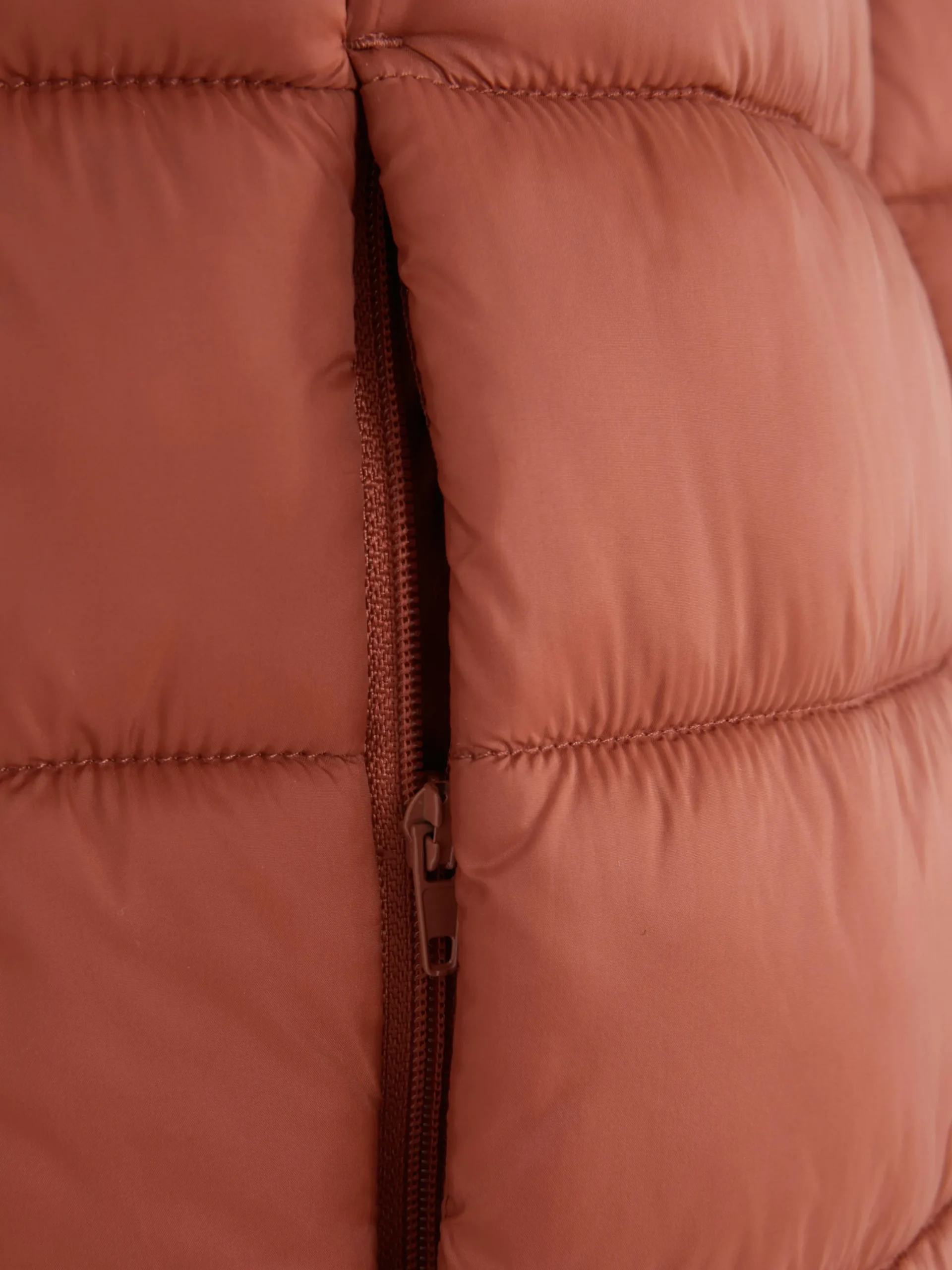 Jacken Und Mäntel|Primark Steppweste Mit Reißverschluss Dunkelorange