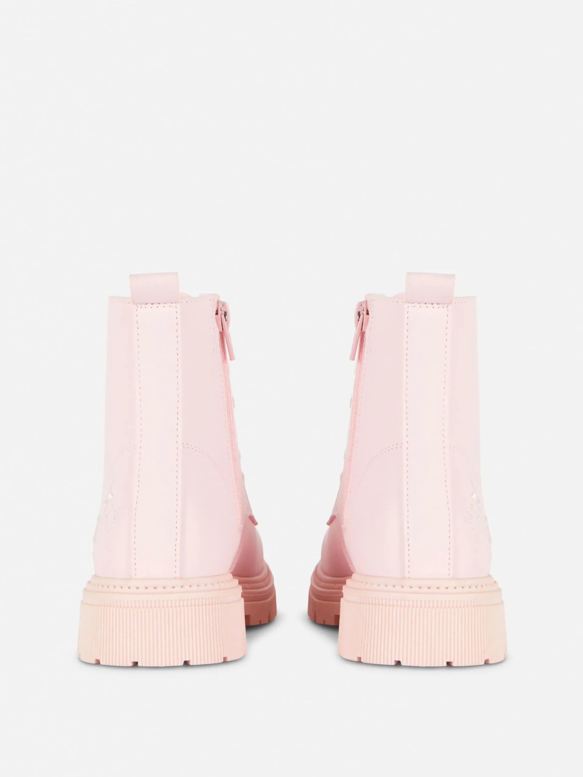 Stiefel Und Gummistiefel|Primark Stiefel Mit Reißverschluss Und Dicker Sohle Rosa