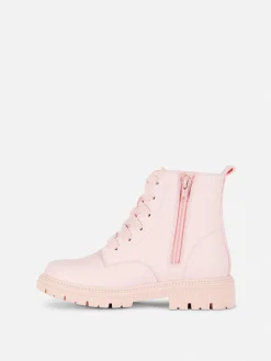 Stiefel Und Gummistiefel|Primark Stiefel Mit Reißverschluss Und Dicker Sohle Rosa
