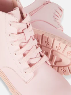 Stiefel Und Gummistiefel|Primark Stiefel Mit Reißverschluss Und Dicker Sohle Rosa
