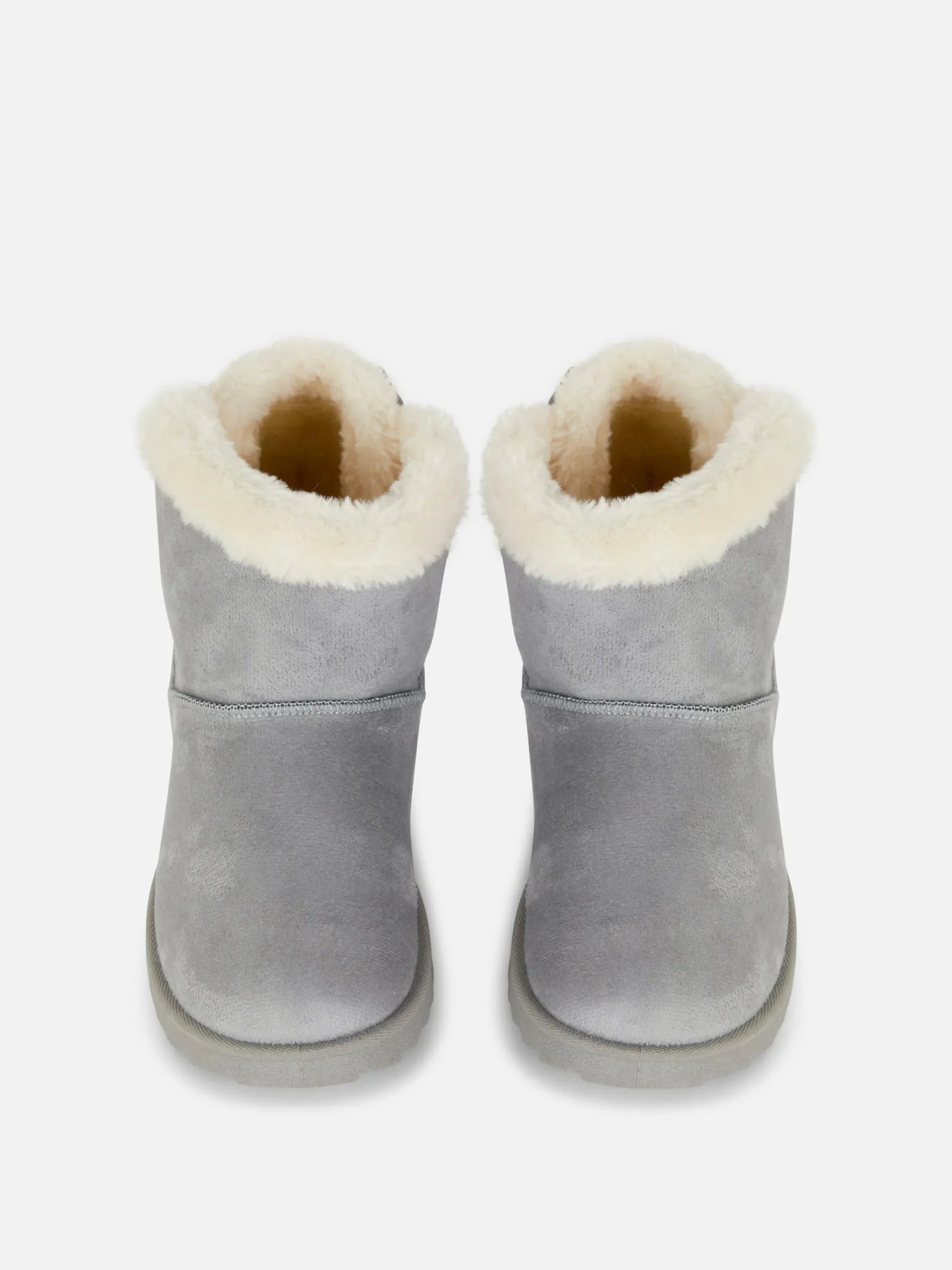Stiefel Und Gummistiefel|Primark Stiefel Mit Schleife Grau