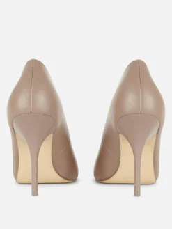 Heels|Primark Stiletto-Pumps Taupefarben