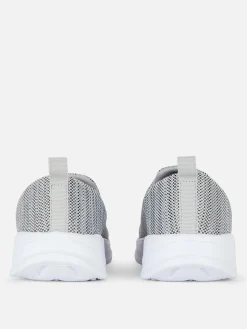 Sneakers|Primark Stoff-Slip-Ons Für Den Freizeitsport Grau