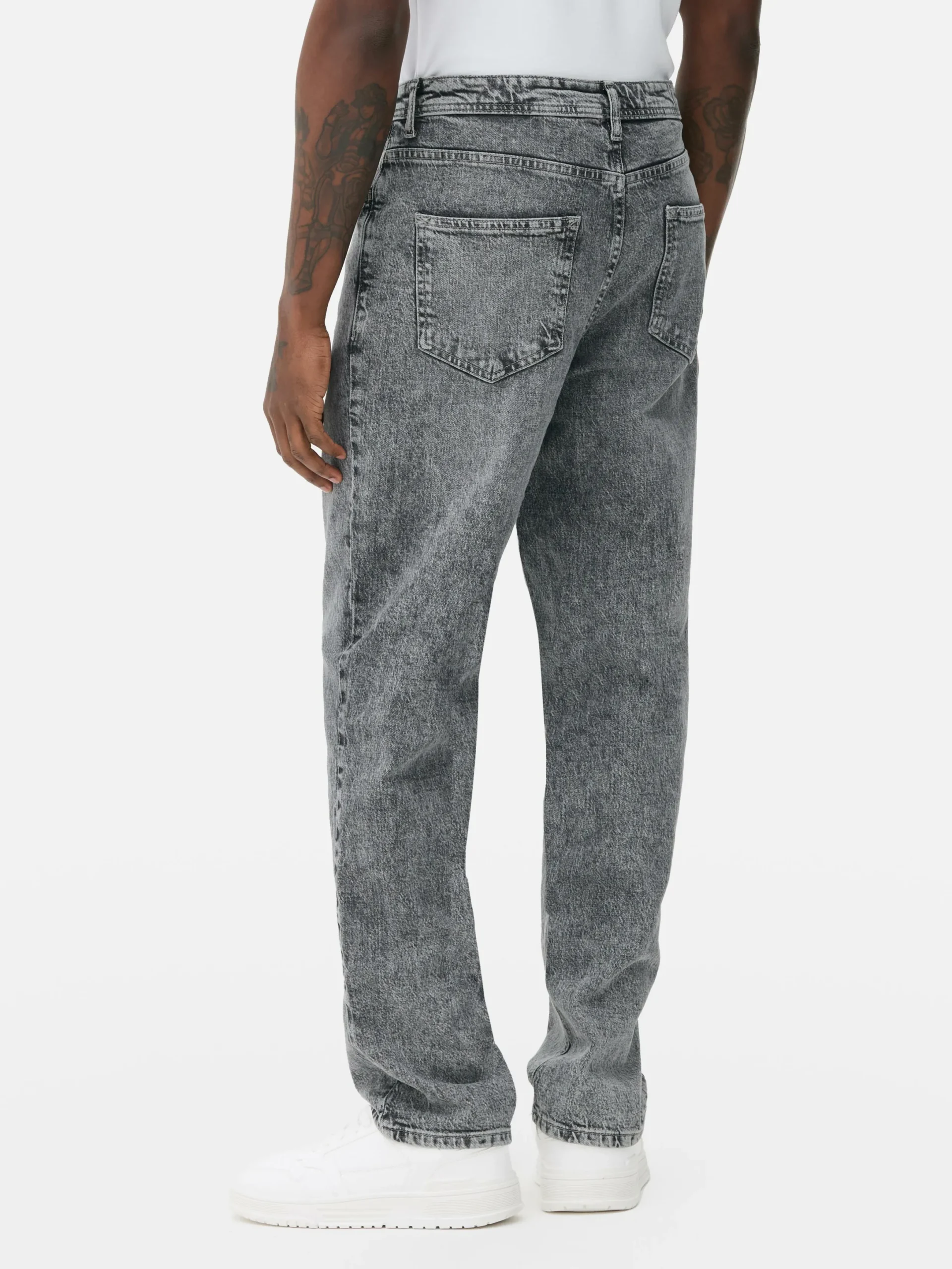 Jeans|Primark Straight Jeans Grau
