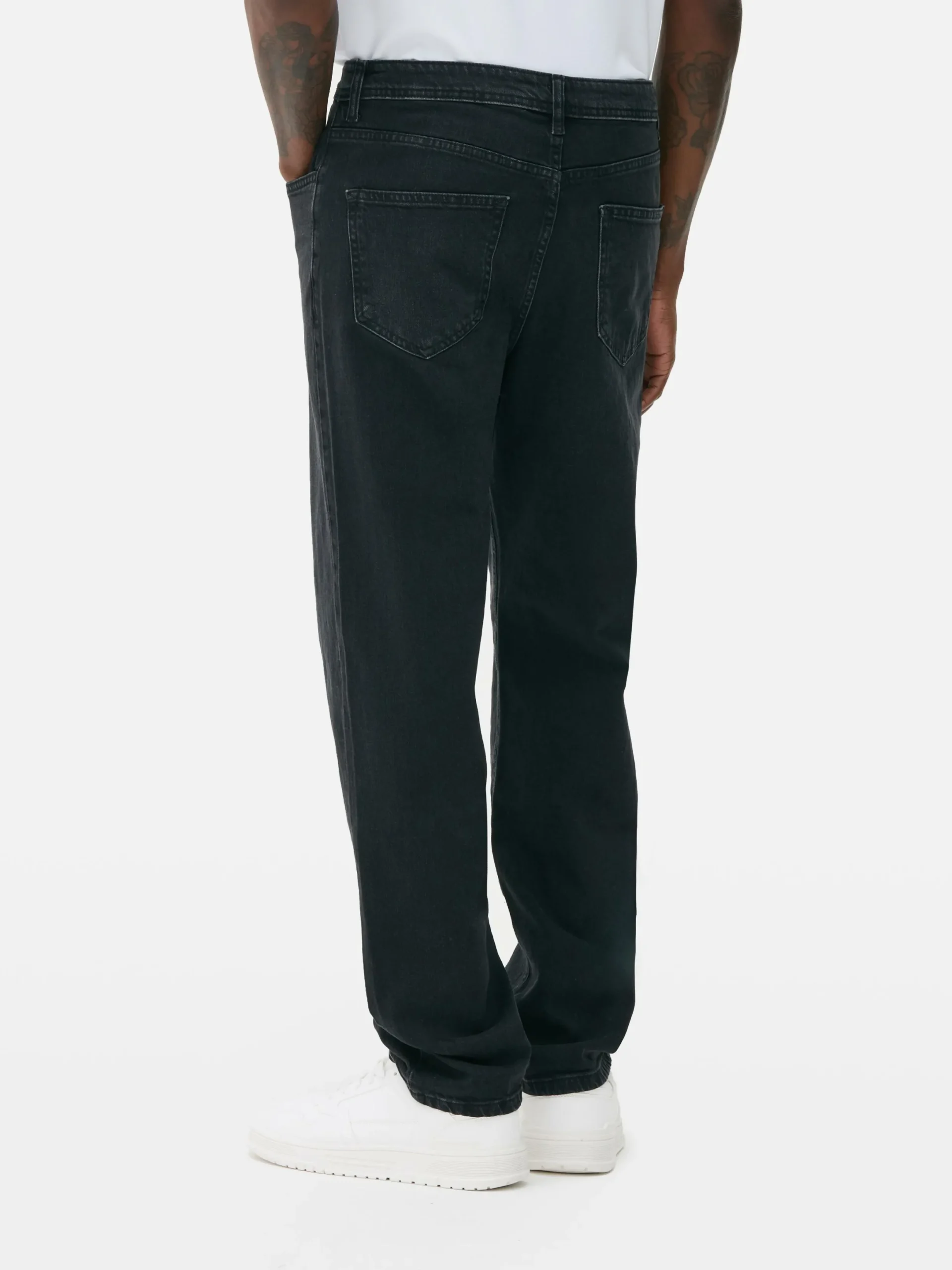 Jeans|Primark Straight Jeans Schwarz