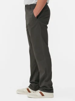 Hosen|Primark Stretch-Chinohose Mit Geradem Bein Anthrazitfarben
