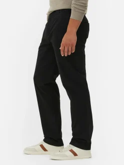 Hosen|Primark Stretch-Chinohose Mit Geradem Bein Schwarz