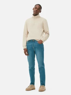 Jeans|Primark Stretch-Jeans In Enger Passform Blau