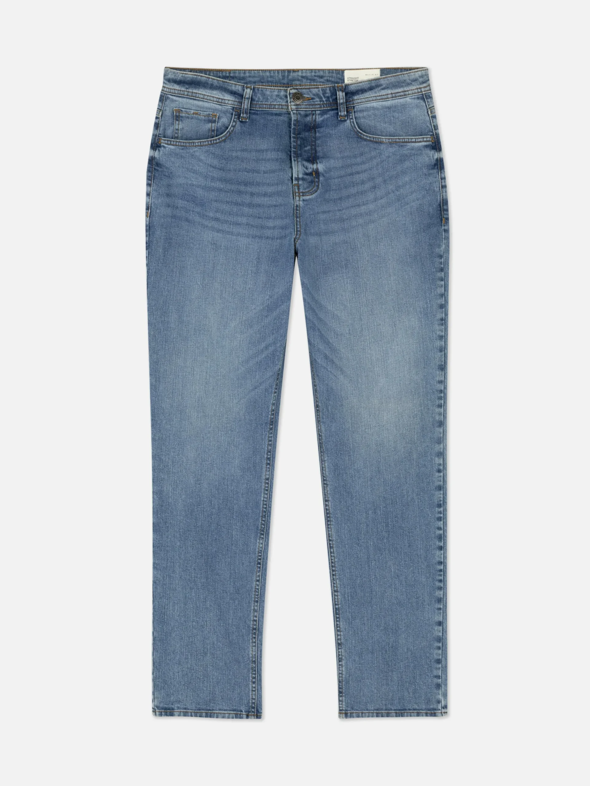 Jeans|Primark Stretch-Jeans Mit Geradem Bein Hellblau
