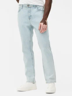 Jeans|Primark Stretch-Jeans Mit Geradem Bein Hellblau