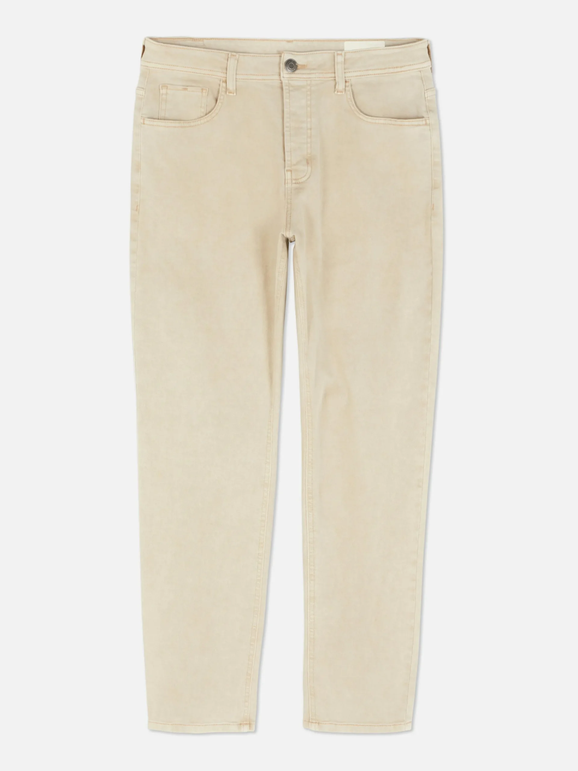 Jeans|Primark Stretch-Jeans Mit Geradem Bein Steinfarben