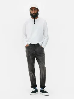 Jeans|Primark Stretch-Jeans Mit Geradem Bein Dunkelgrau