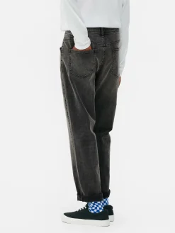 Jeans|Primark Stretch-Jeans Mit Geradem Bein Dunkelgrau