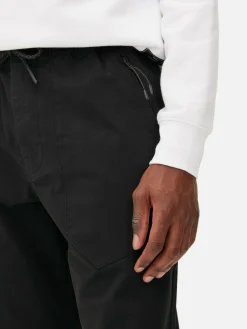 Hosen|Jogginghosen|Primark Stretch-Jogginghose In Lässiger Passform Schwarz